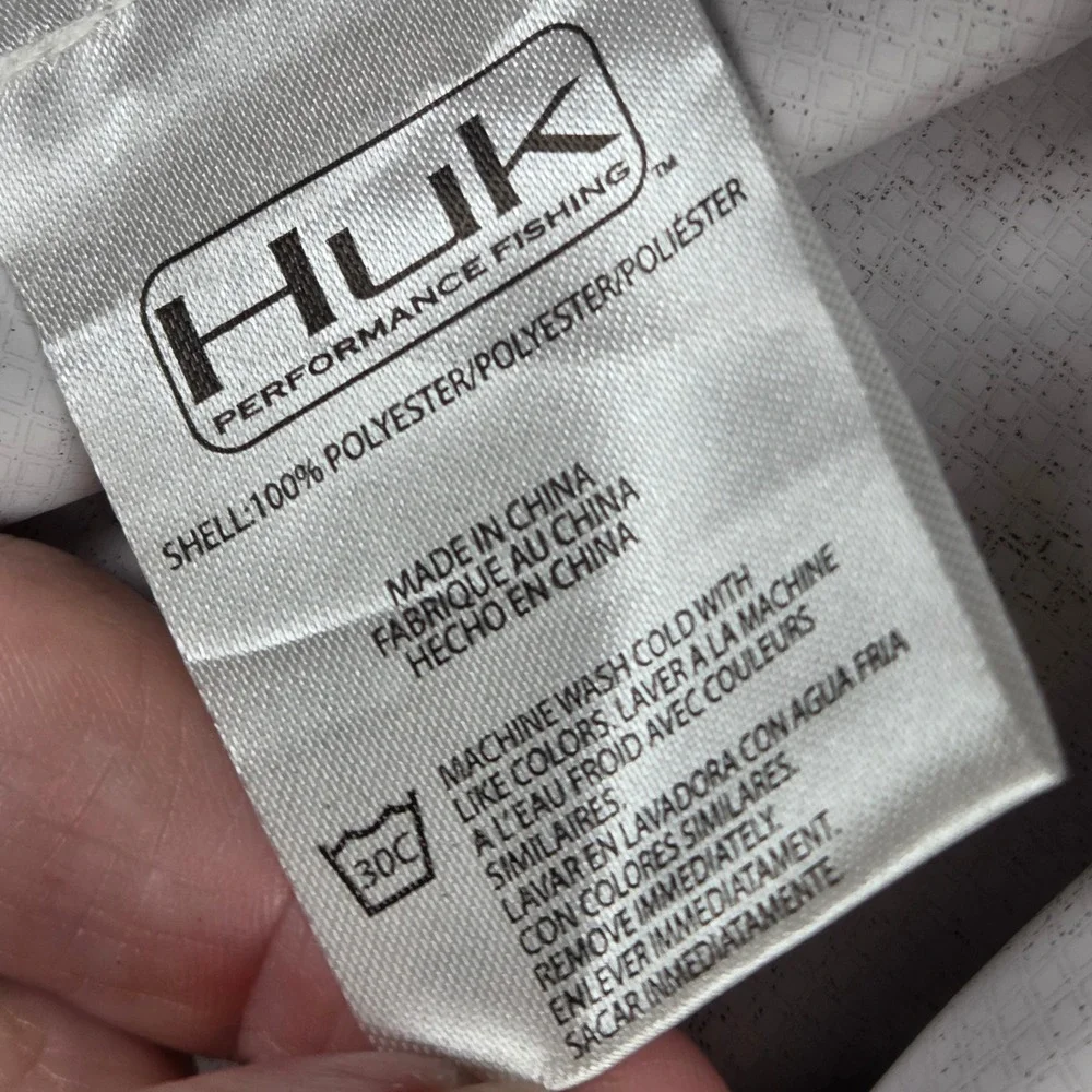 Huk Performance Fishing Rain Pants Mens XXL Black Water Resistant Zippered Leg